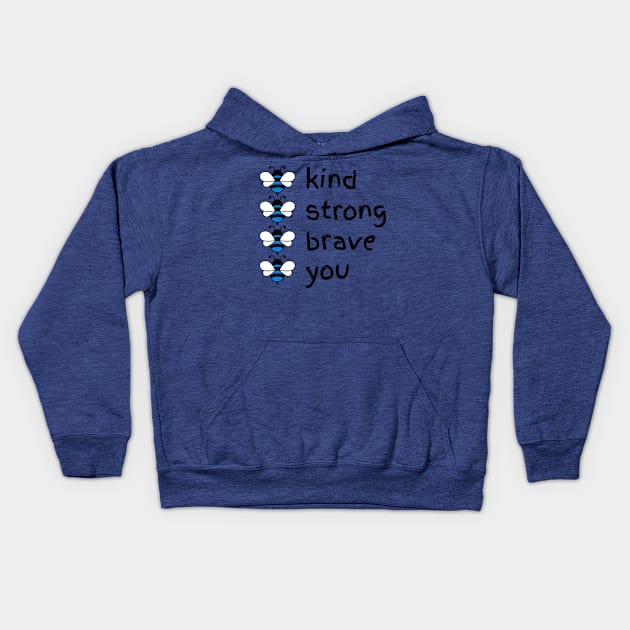 Be you Kids Hoodie by Dragon Shenanigans